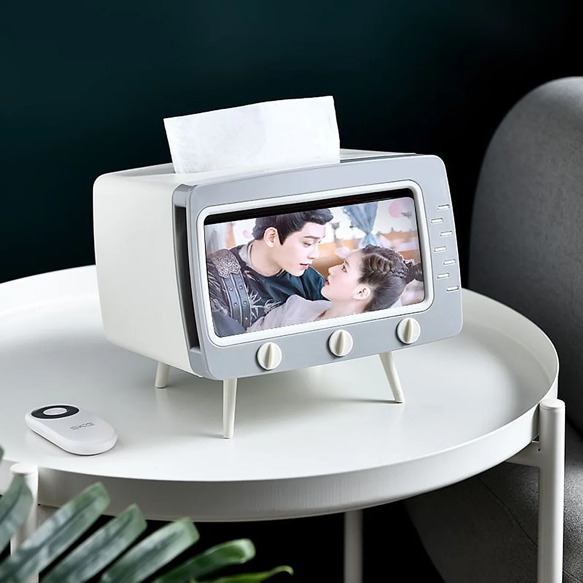 TV Tissue Box Home Living Room Creative Paper Box - Image 6