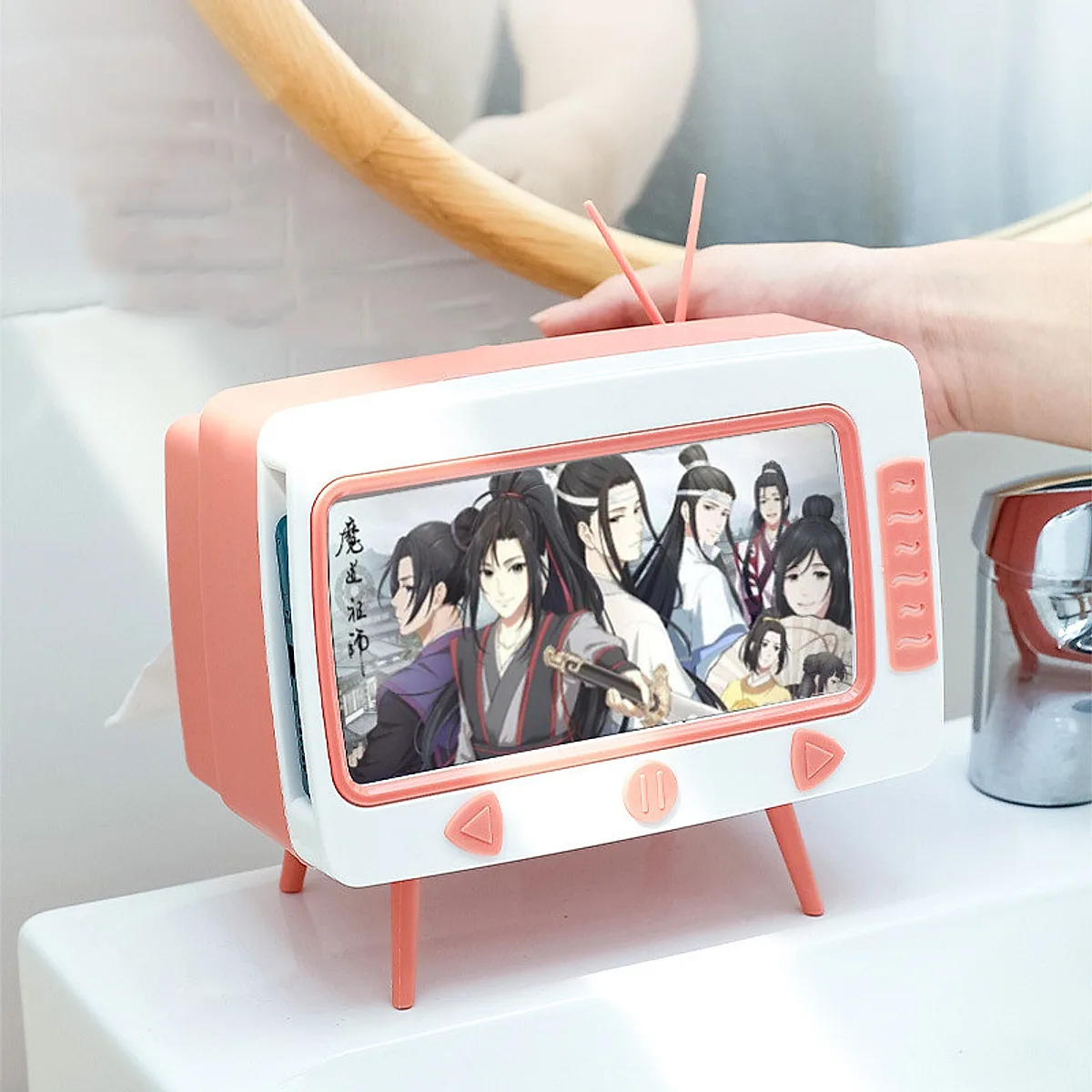 TV Tissue Box Home Living Room Creative Paper Box - Image 8