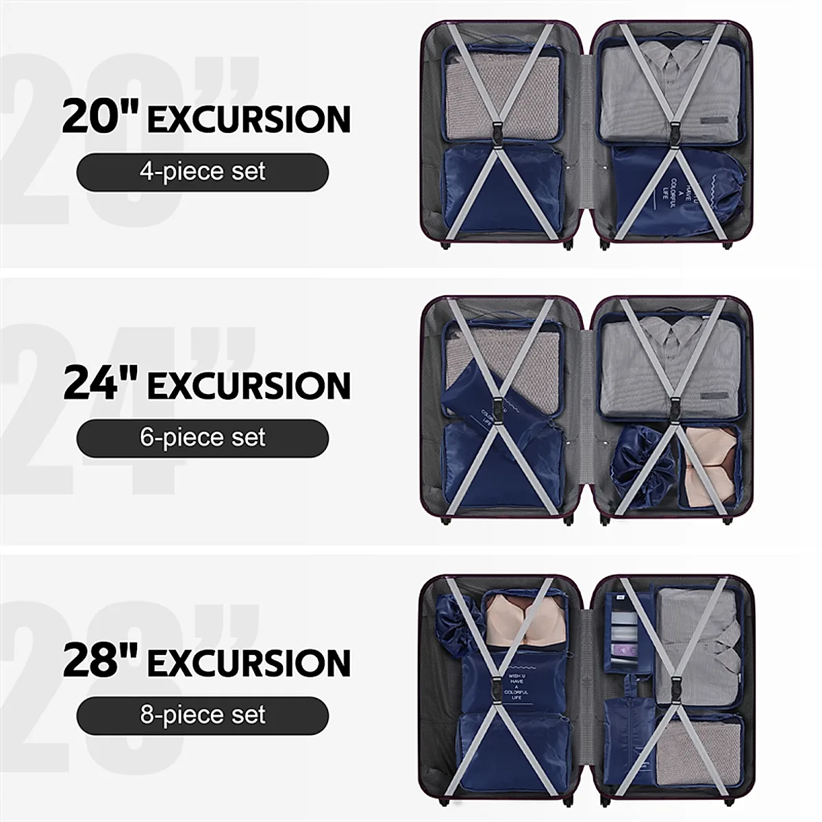 Home Fashion Simple Solid Color Storage Bag - Image 6