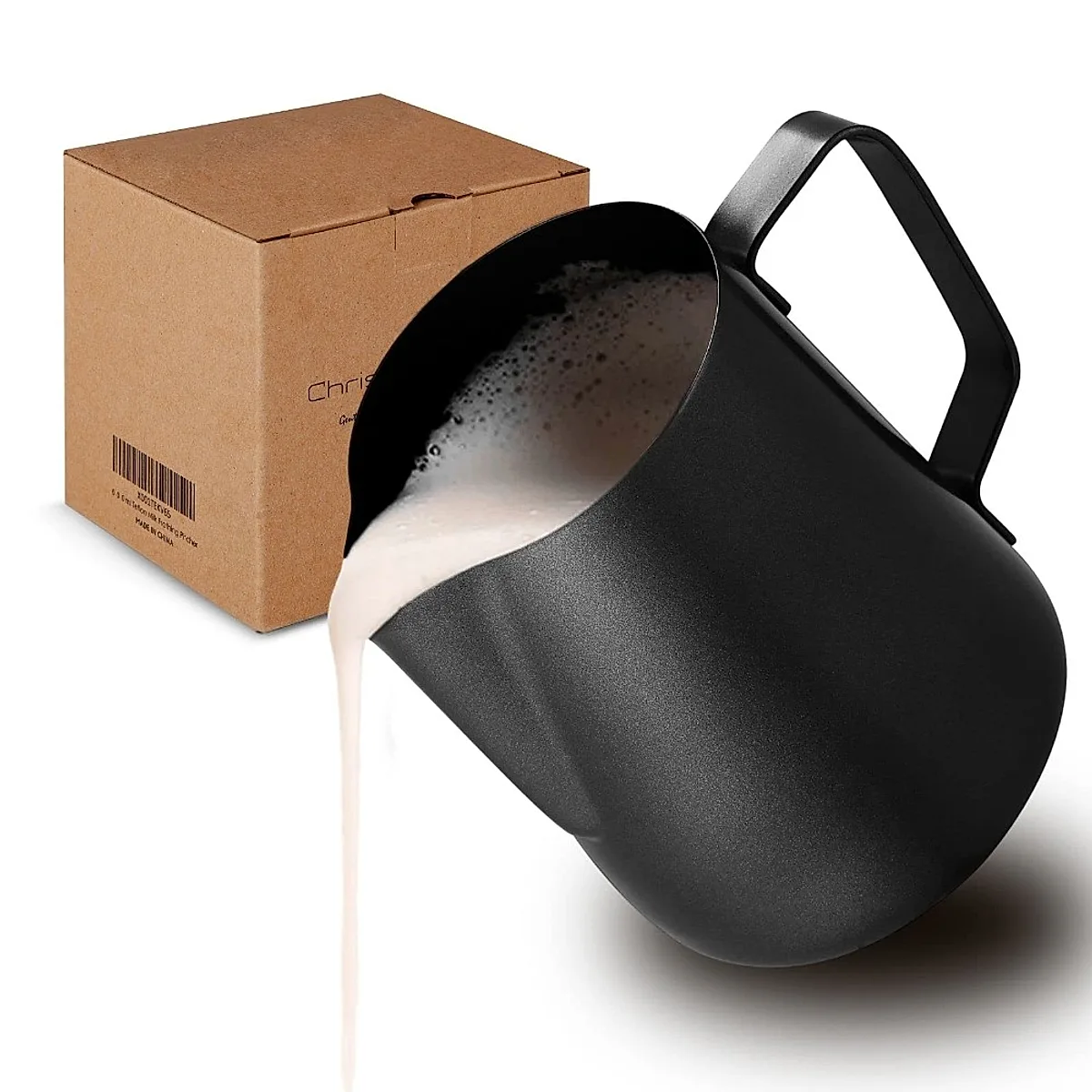 Stainless Steel Milk Frothing Jar - 350 Ml, Matte - Image 5