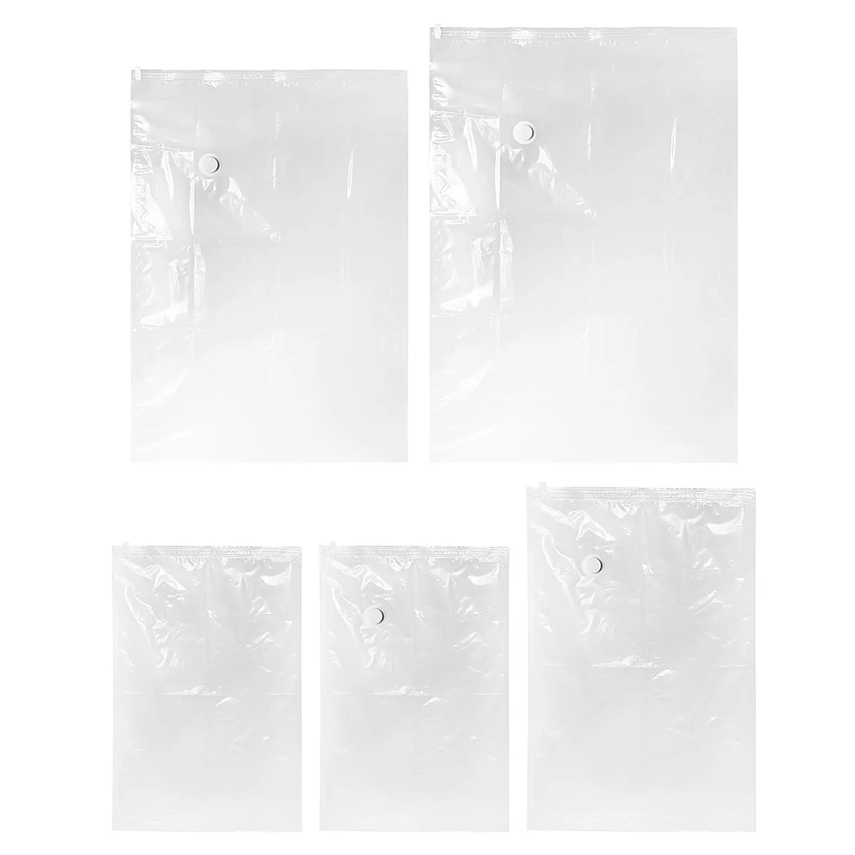 20 Pack Vacuum Storage Bags With Hand Pump, Space Saver Bags Compression For Comforters And Blankets, Sealer Clothes Storage Travel Essentials