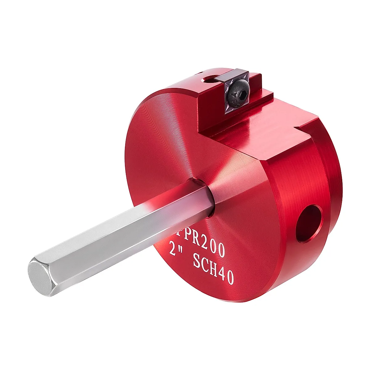 2 In PVC Pipe Reamer Tool Pipe Fitting Saver Of Aluminum Alloy For SCH 40 - Image 2