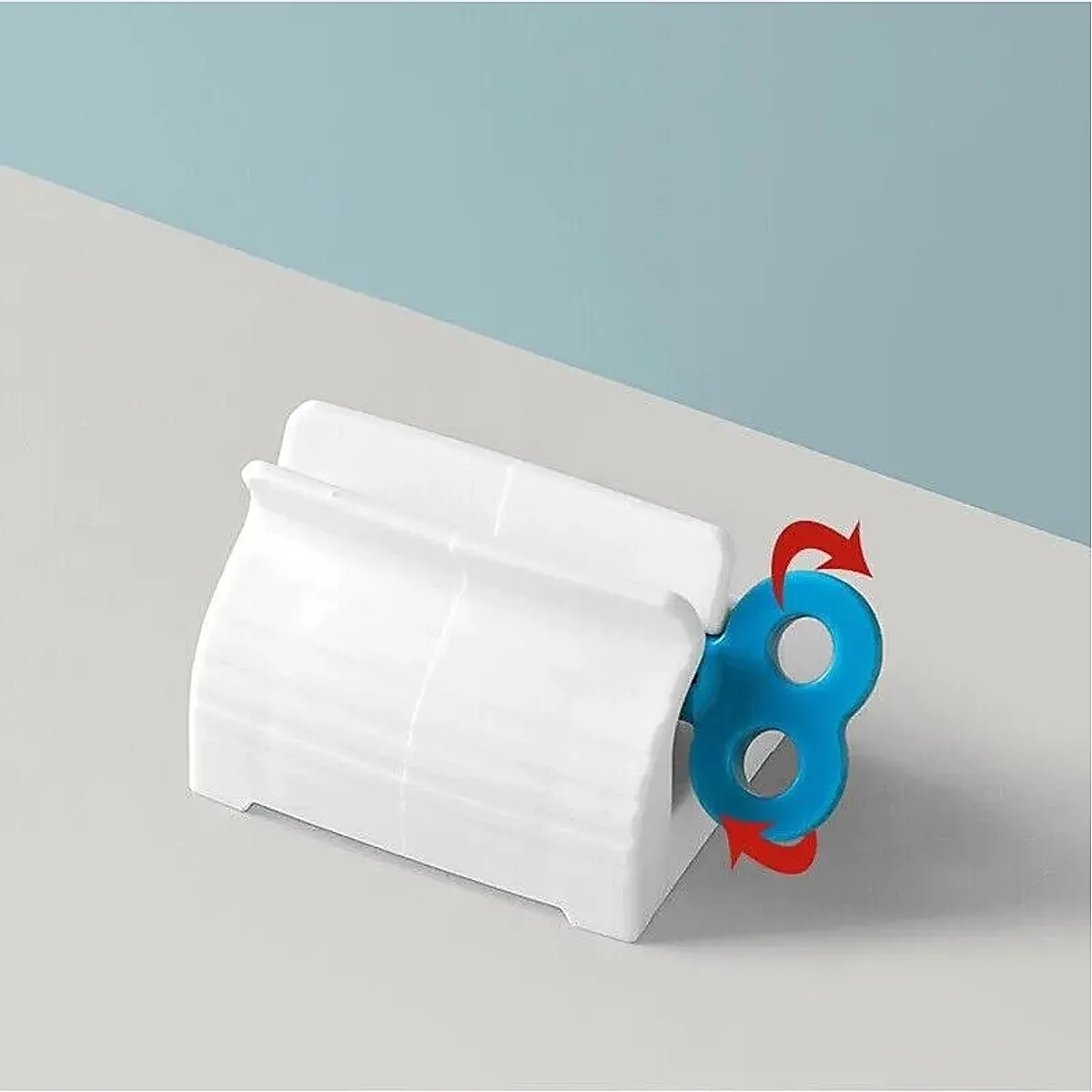 3x Toothpaste Squeezer Bathroom Tube Easy Stand Dispenser Rolling Holder Seat - Image 5