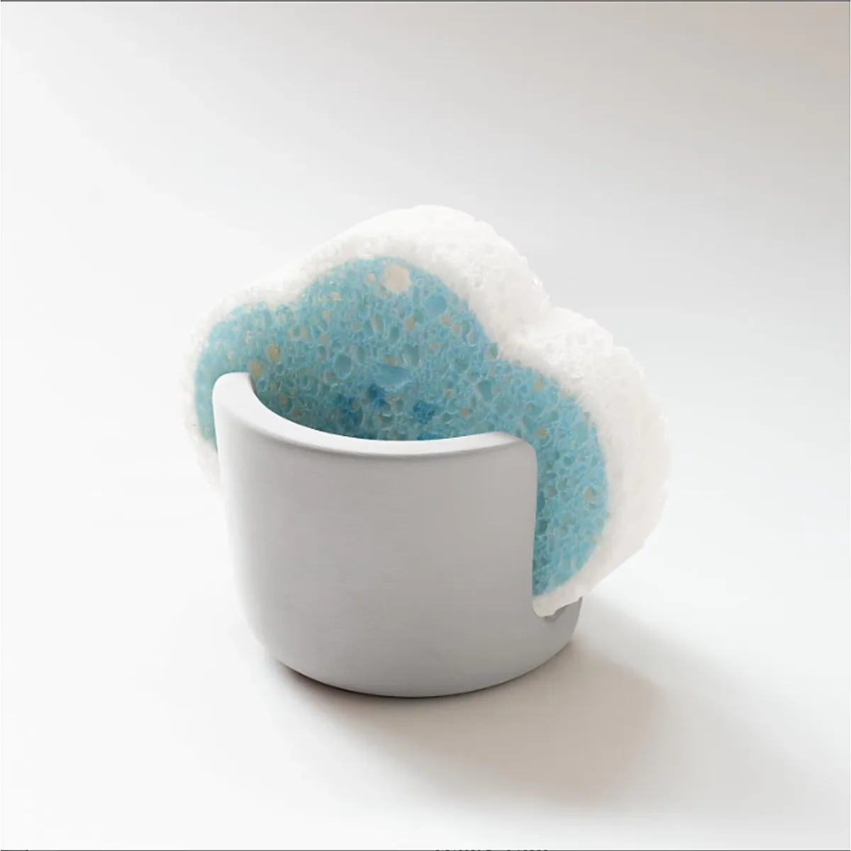 Diatom Mud Sponge Rack Kitchen & Bathroom Sink Caddy For Sponges Scrubbers - Image 9