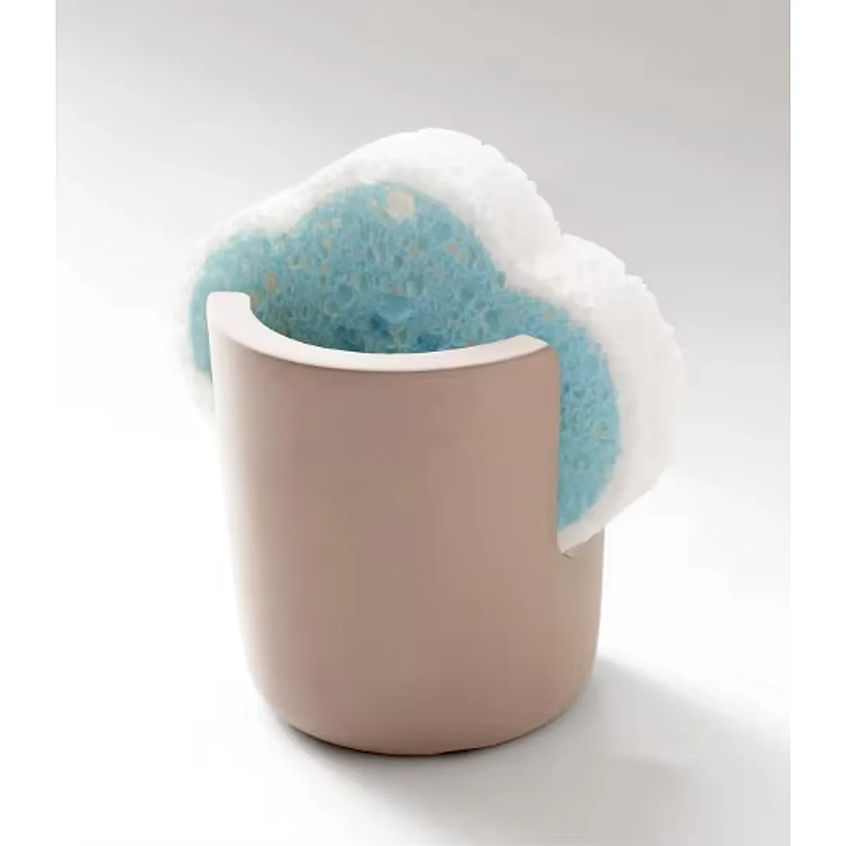 Diatom Mud Sponge Rack Kitchen & Bathroom Sink Caddy For Sponges Scrubbers - Image 2