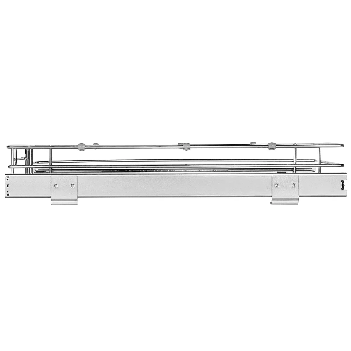 Pull Out Cabinet Organizer, Heavy Duty Slide Out Pantry Shelves, Chrome-Plated Steel Roll Out Drawers, Sliding Drawer Storage For Home, Inside Kitchen Cabinet, Bathroom, Under Sink - Image 5