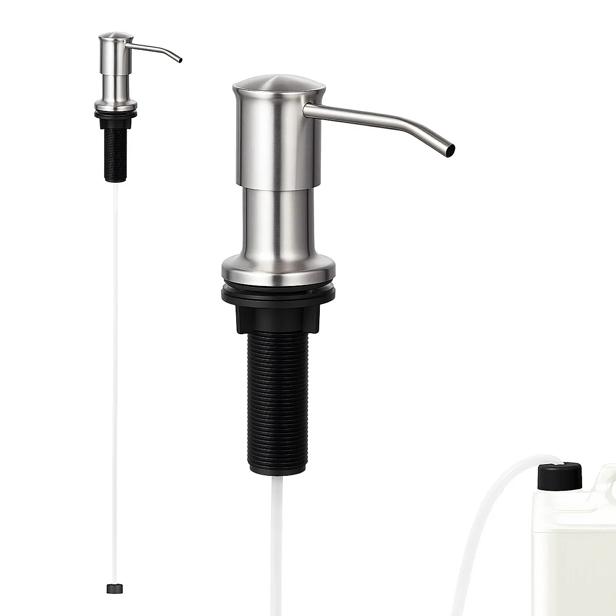 Built In Soap Dispenser For Kitchen Sink Stainless Steel CountertopPump - Image 4