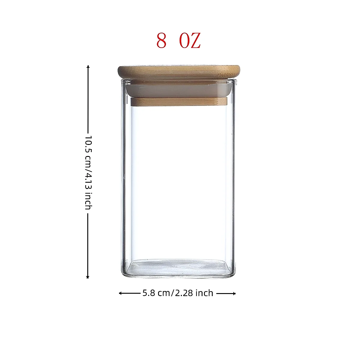 12Pcs Square Spice Jars With 72 Stickers, Kitchen Pepper Jars For Salt Seasoning - Image 3