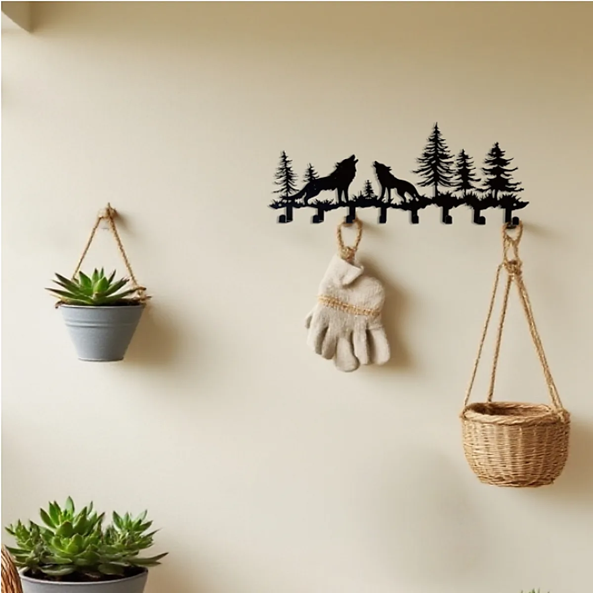 Wolf Key Holder Wall Mount - Image 6