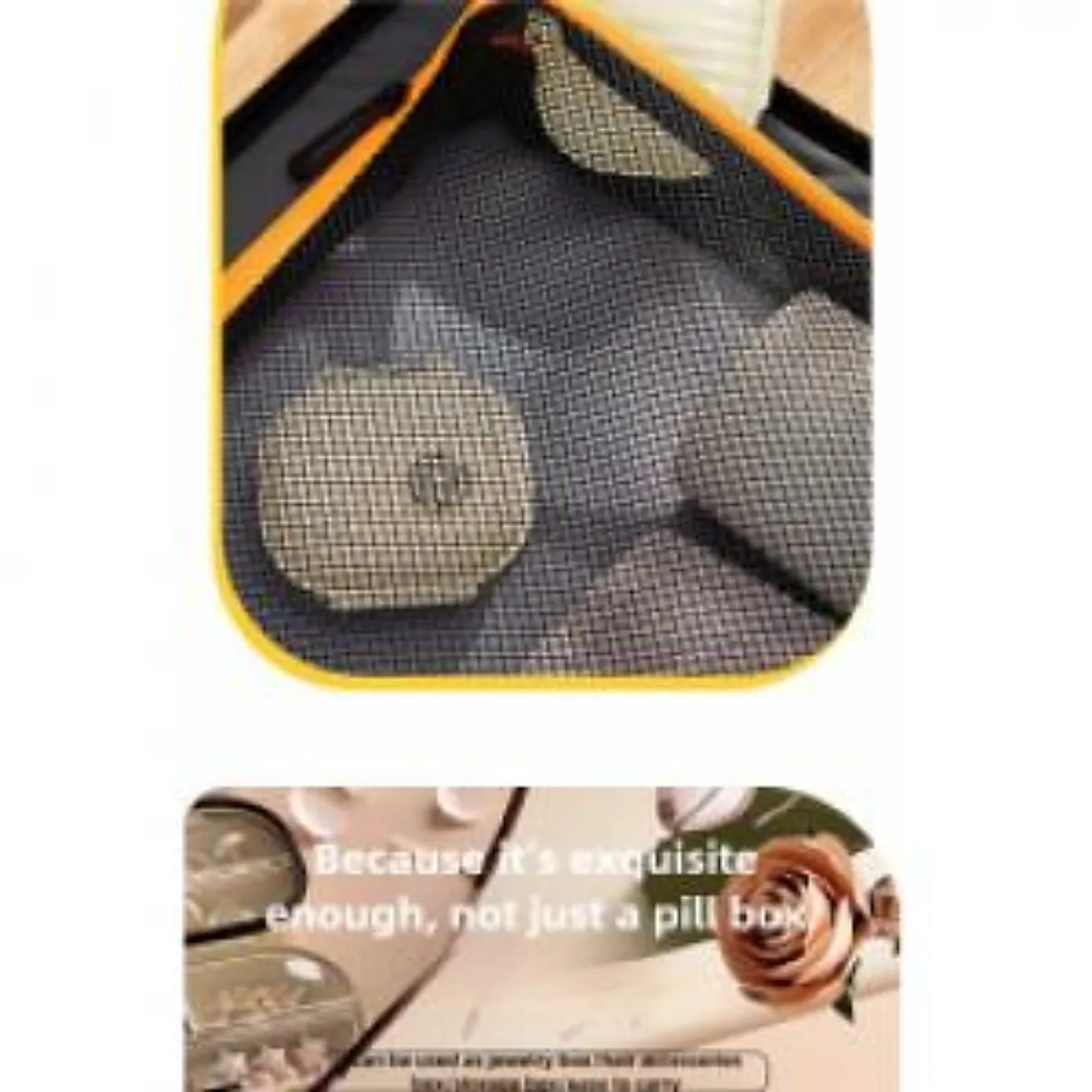 Portable Pill Storage Box Multi-Pill Dispensing Mini Pill Dispenser - Image 5