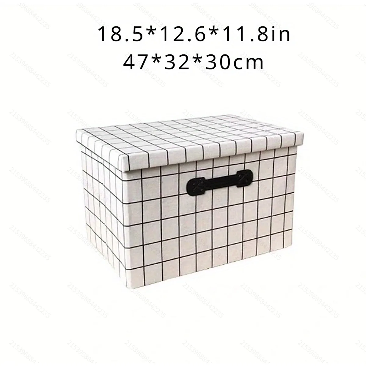 PU Handle Large Storage Box 47x32x30 - Image 3