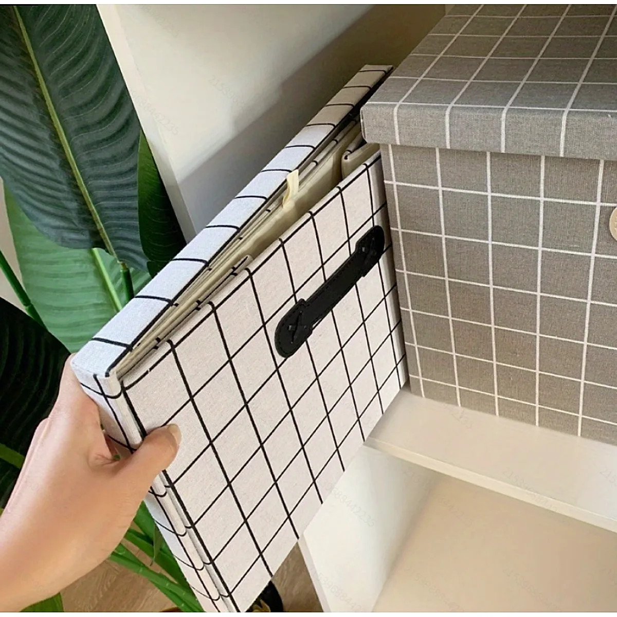 PU Handle Large Storage Box 47x32x30 - Image 4