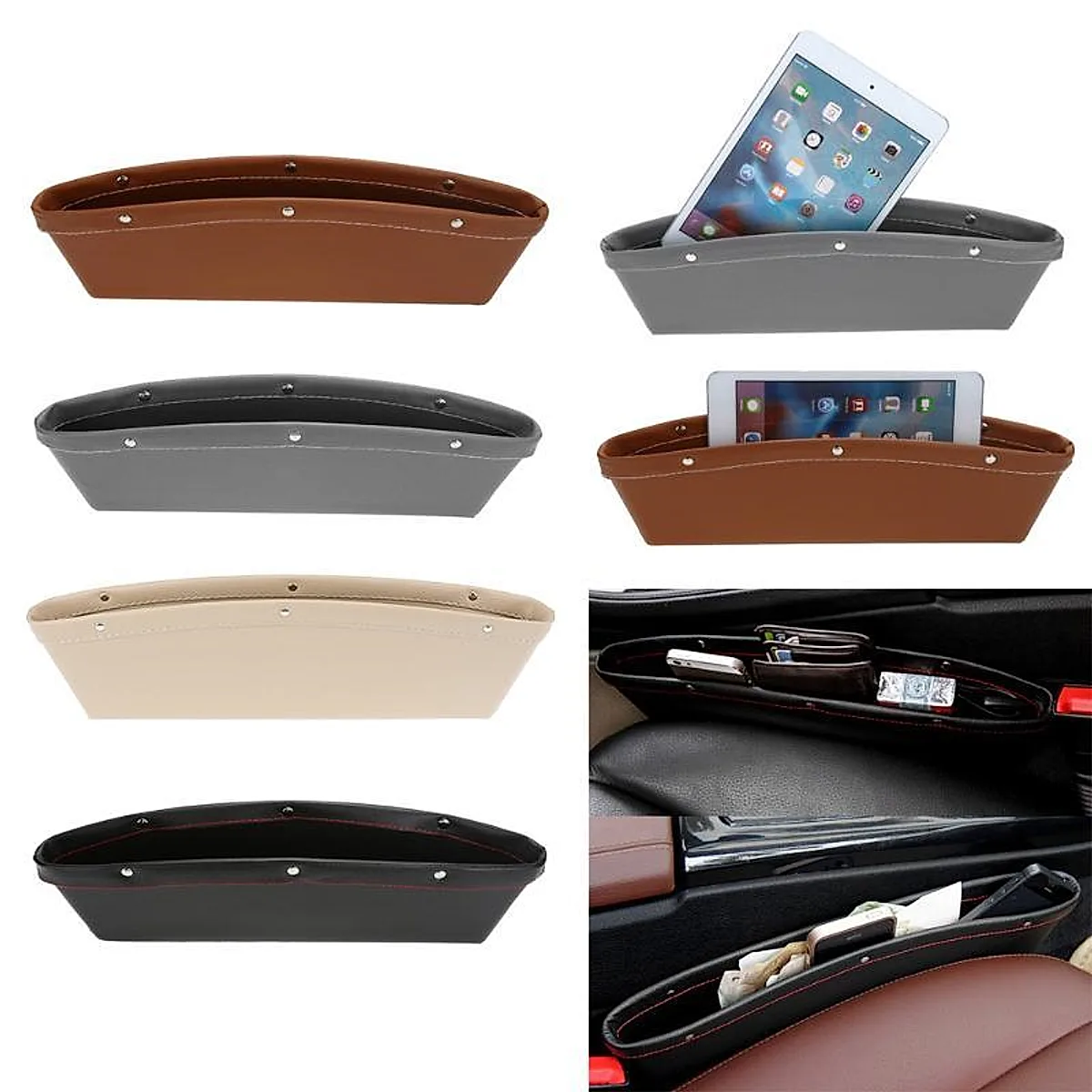Car Seat Gap Storage Box - A Storage And Organization Marvel. - Image 2