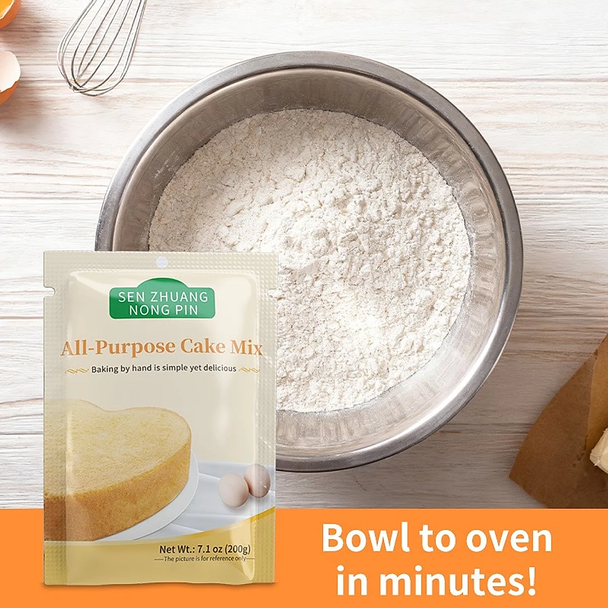 Pc Premium Cake Flour -for Home Baking - Specialized For Soft & Fluffy Vanilla Sponge Cakes, Cupcakes And Layer Cakes - Image 5