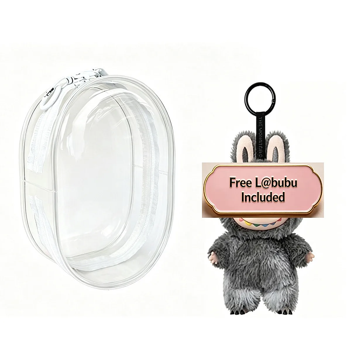 Doll Backpack,Mini Storage Case,PVC Dustproof Small Doll Bag For Mini Dolls Figures,labubu Doll Bag - Image 15