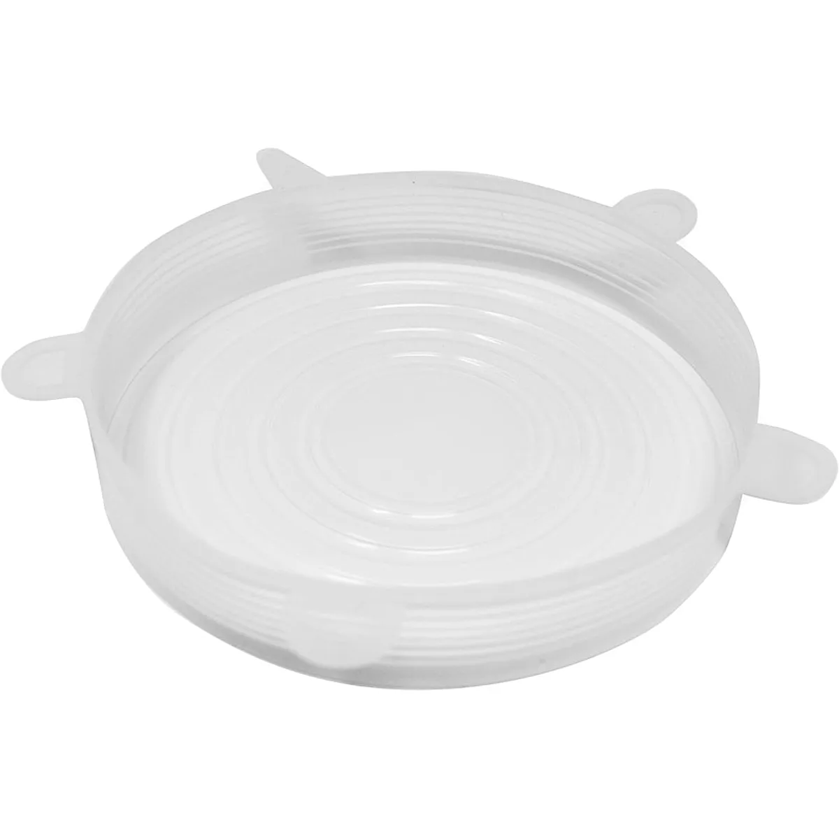 Kitchen Microwave Food Cover With 6 Silicone Lids, Extension Lid, Bowl Lid, Elastic Silicone Lid, Universal Adaptability Lid - Image 2