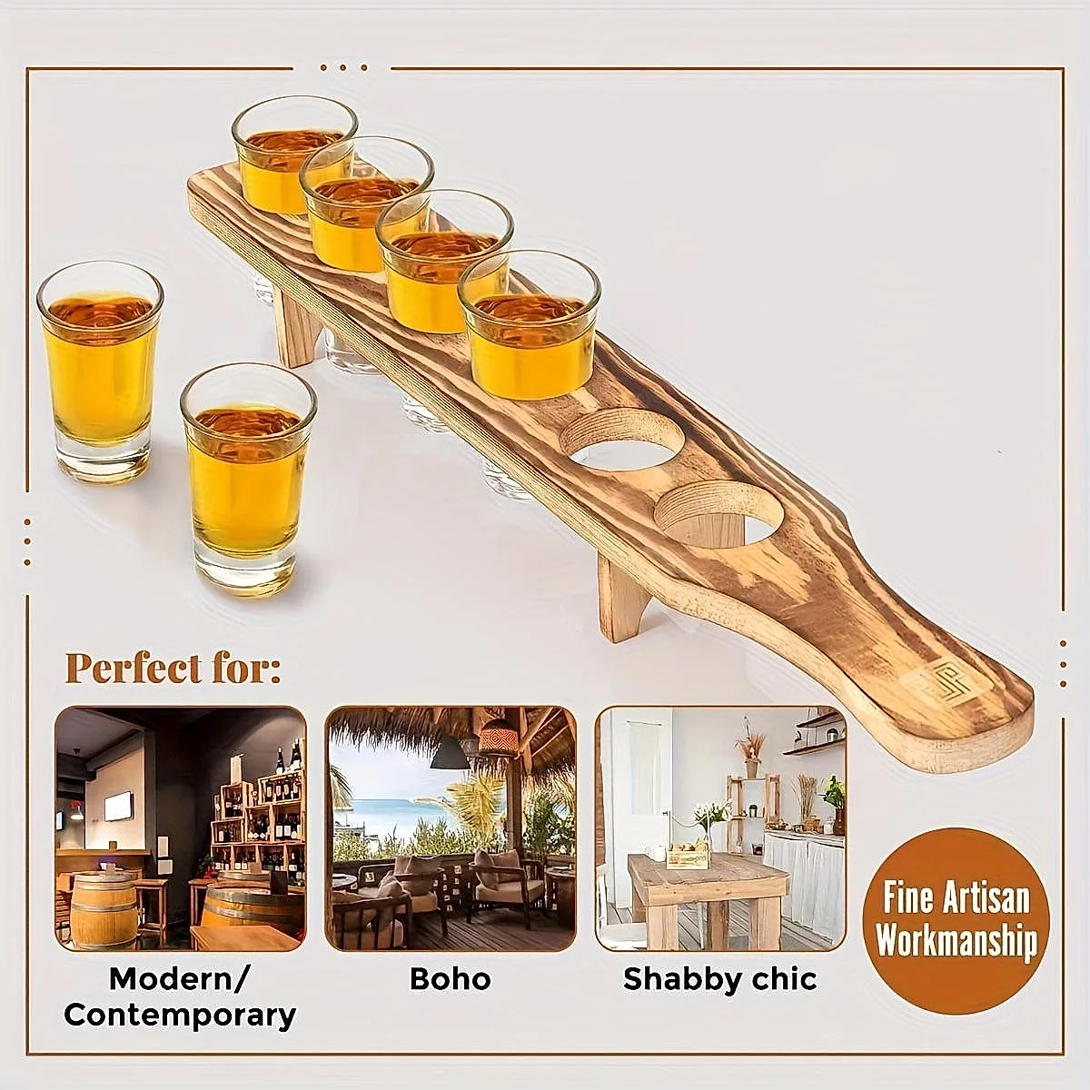 Three-piece Wine Glass Rack Set, Countertop Wine Glass Organizer, Practical Glassware Storage And Organization Rack For Kitchen Cabinets And Bar Counters. - Image 6