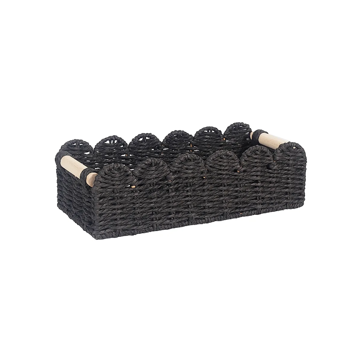 Cross-border Delivery Weaved Storage Basket Desktop End Table Storage Box - Image 4