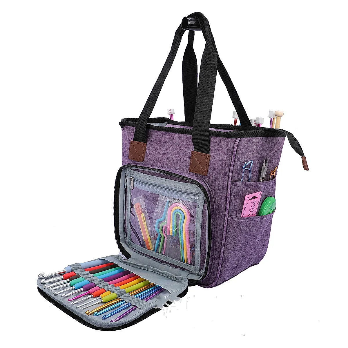 Woven supplies storage bag - Image 3