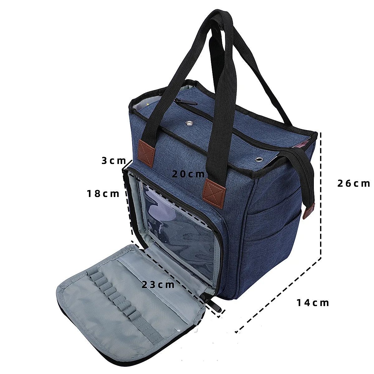Woven supplies storage bag - Image 10