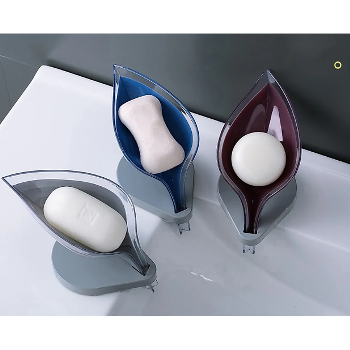 Soap Holder Sink Sponge Drain Box Creative Suction Cup - Image 6