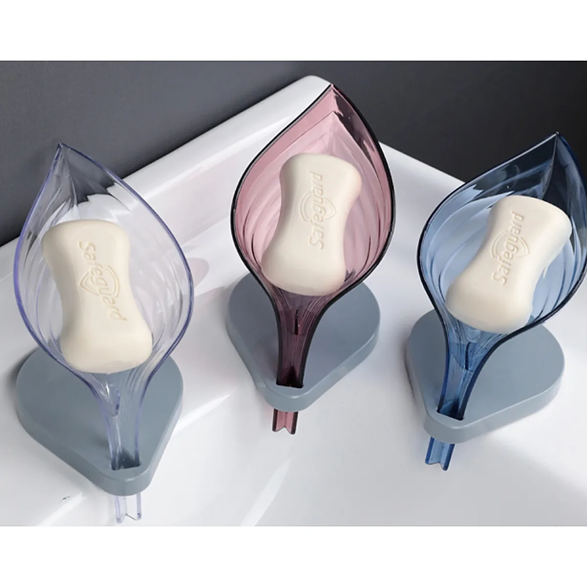Soap Holder Sink Sponge Drain Box Creative Suction Cup - Image 8
