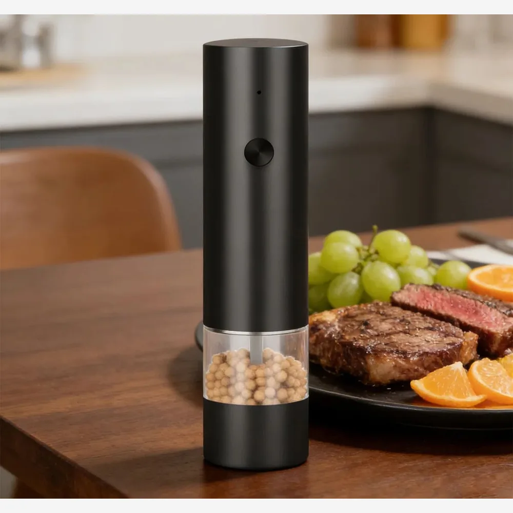 One-Touch Electric Salt & Pepper Grinder - Image 2